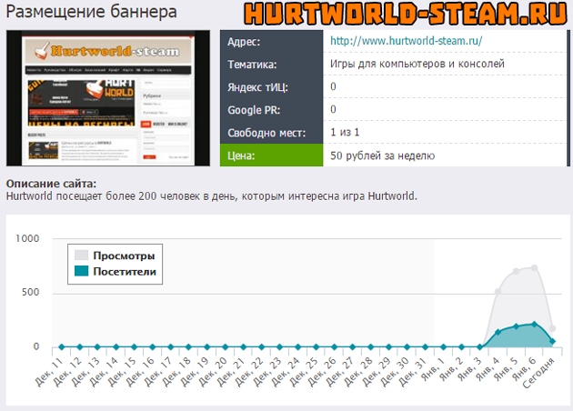 Hurtworld баннер