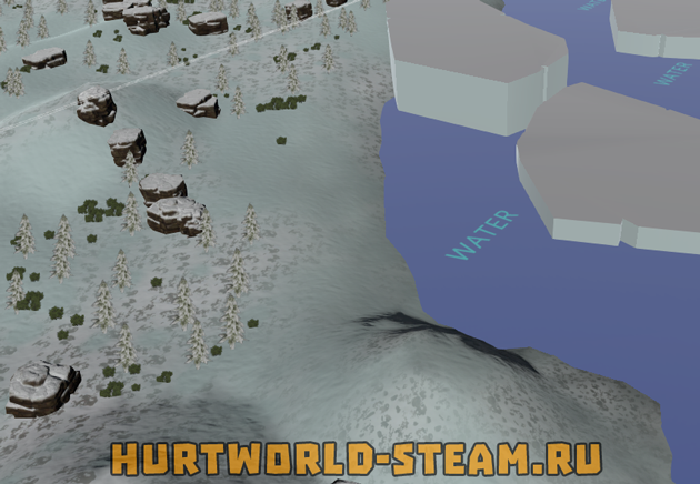 Карта Nullius в Hurtworld