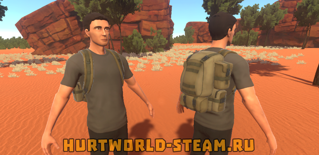 Рюкзаки в Hurtworld
